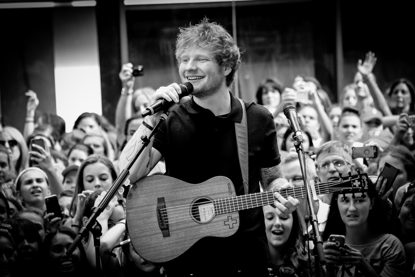 Ed Sheeran Performs On NBC's "Today"